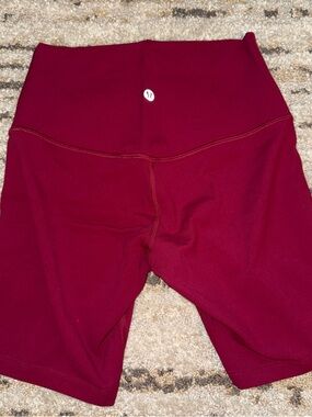 lululemon athletica Women's Bike Shorts in Raspeberry